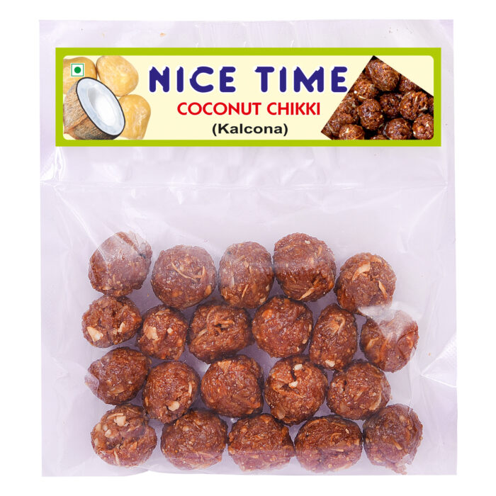 Coconut Chikki Balls (Kalkona)