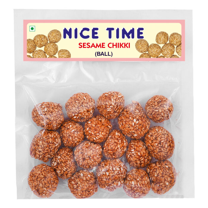 Sesame Chikki White Balls