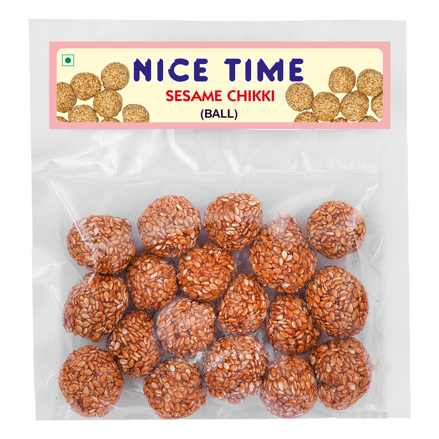 Sesame Chikki White Balls